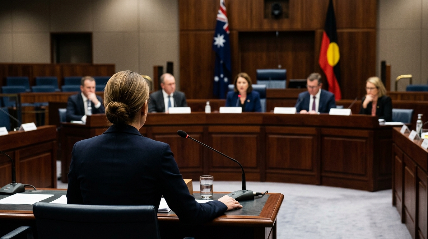 Audizione al Senato australiano sul blackout Telstra: la CEO al tavolo dei testimoni davanti alla commissione