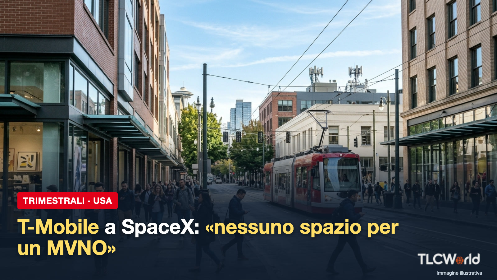 T-Mobile SpaceX: copertina TLCworld, Gopalan dice che non c'è spazio per un MVNO con SpaceX